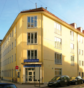 Das Gemeindehaus der Scientology Kirche Bayern e. V. in der Beichstraße in München Schwabing